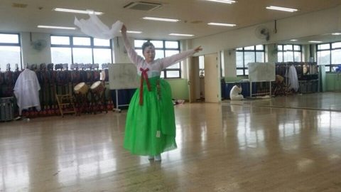 전통무용교육사 실기시험 심사를 마치고 사진 6