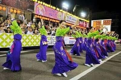 2017 일본 도쿠시마 아와오도리 축제 공연 · 사진 5