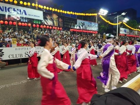 2017 일본 도쿠시마 아와오도리 축제 공연 · 사진 18