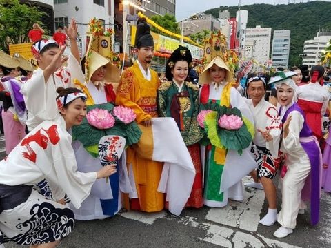 2017 일본 도쿠시마 아와오도리 축제 공연 · 사진 26
