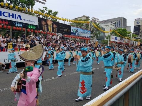 2017 일본 도쿠시마 아와오도리 축제 공연 · 사진 37