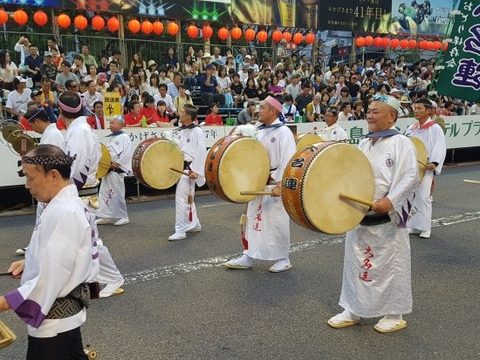 2017 일본 도쿠시마 아와오도리 축제 공연 · 사진 48