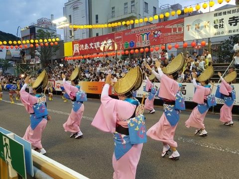 2017 일본 도쿠시마 아와오도리 축제 공연 · 사진 52