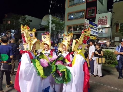 2017 일본 도쿠시마 아와오도리 축제 공연 · 사진 58