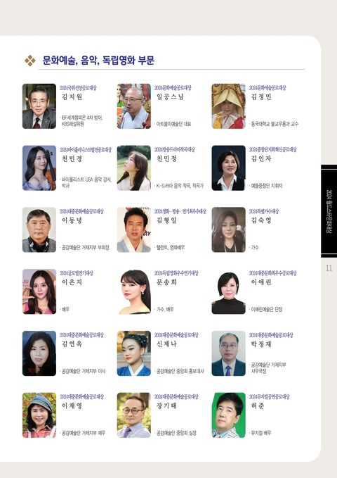 2024 월드스타문화대상 일공스님(최성기) 수상 사진 3