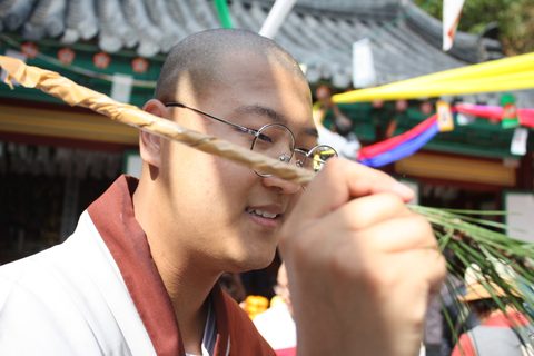 삼척 백운암 약사보살 점안식 · 사진 17