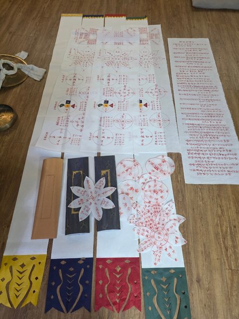 통도사 말사 ○○암 삼존불 점안식 (2026)